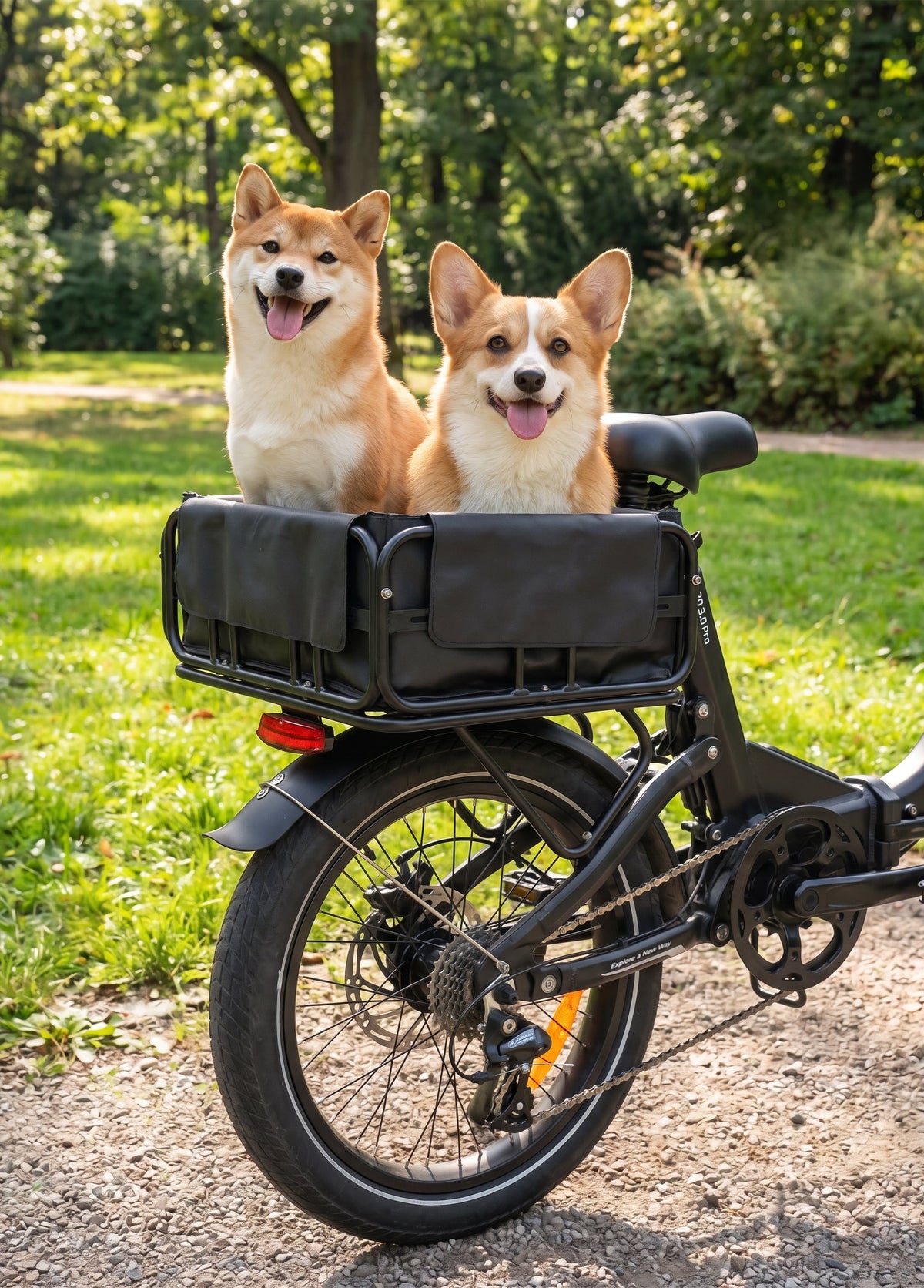 Rear Bike Basket Set